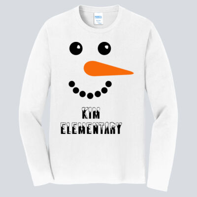 Adult Long Sleeve Shirt - Winter - Snowman Thumbnail